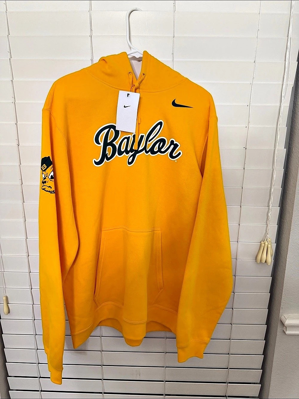 Nike Baylor Bears Club Fleece PO Hoody Hoodie University Gold Yellow XL